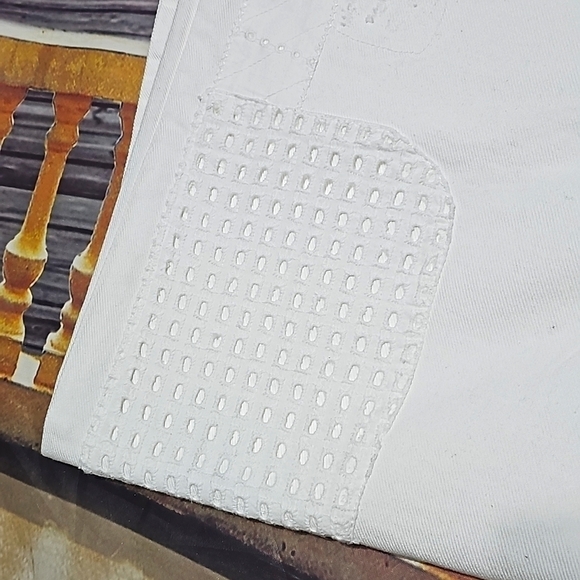 Lauren Ralph Lauren‎ High Waist White Jeans Size 14 New - Picture 4 of 7